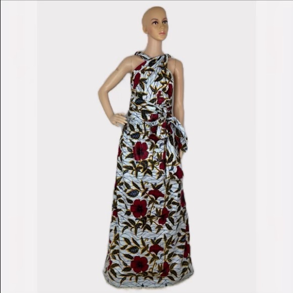 Ankara Infinity Maxi Dress - Picture 5 of 11